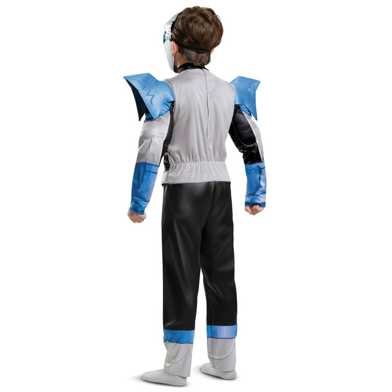 Power Ranger Classics Beast Morphers Silver Ranger Classic Boy's Large 10-12 Power Ranger Classics Beast Morphers Silver Ranger Classic Boy's Large 10-12